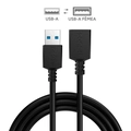 Cabo Extensor Usb a 3.0 Macho P/ Usb a 3.0 Femea - 2 Metros - Puamf3-2