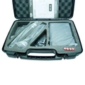 Microfone Mxt Sem Fio Duplo Uhf302 Maleta Freq 685,8-690,3mhz