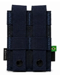 Porta Carregador duplo de pistola modular Azul Noite - Feline