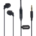 Fone de Ouvido Sound Comfort Preto Com Microfone Cabo 1.2m Plug 3.5mm P3 - Sc100p