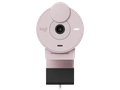 Webcam Logitech Brio 300, Full HD, Rosa - 960-001446