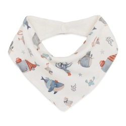 Babador Bandana Avulso Suedine e Atoalhado Masculino – Mar