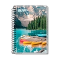 CADERNO LINGUAGEM ESPIRAL CAPA DURA 96FLS CREDEAL