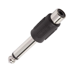 Adaptador Femea Rca Para Plug P10 Mono