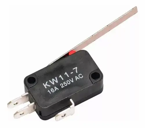 Chave Micro Switch Kw11-7-3 16a C/ Haste 60mm