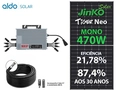 Gerador De Energia Solar Nep Micro Inversor Metalica 55cm Nep Microinversor Gf 1,88kwp Jinko Tiger Neo Mono 470w Nep 2kw 2mppt Mono