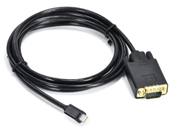 Cabo Adaptador/conversor Mini Displayport Macho x Vga Macho 1,80 Metros