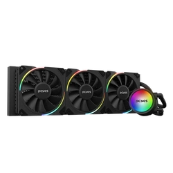 WATER COOLER SANGUE FRIO 3 ARGB BLACK VULCAN 360MM - TDP 350W - ARGBSF3360BR