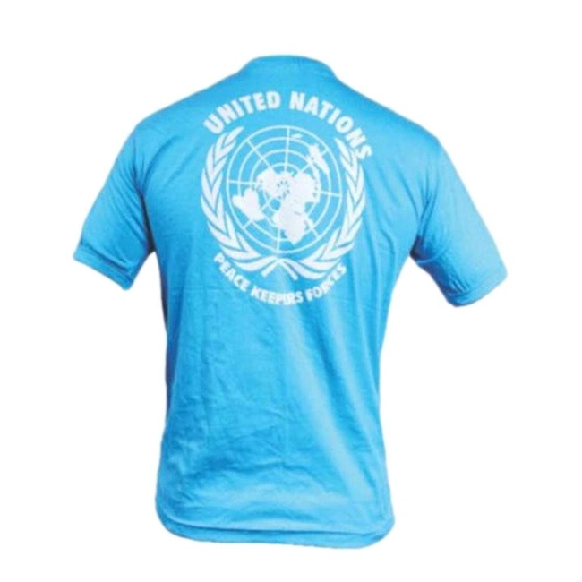 Camiseta Estampada ONU Nações Unidas (Azul)