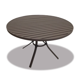 Mesa em alumínio ripado 120cm  Rio de Janeiro