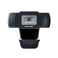Webcam Office HD Multilaser 720p USB Preta AC339
