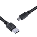 Cabo Usb a 2.0 para Mini Usb b 2.0 - Preto - 1 Metro - Puanm2-1