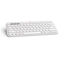 Teclado Logitech Pebble Keys 2 K380, Easy-Switch e Pilha Inclusa, Bluetooth, Sem Fio, Branco - 920-011790