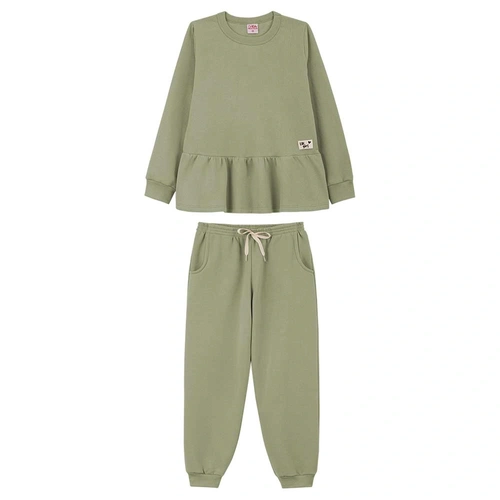Conjunto Blusão e Calça Moletom Lik Kids - Feminino