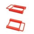Suporte Para Hdd/ssd Plástico F3 Vermelho - Su-s01