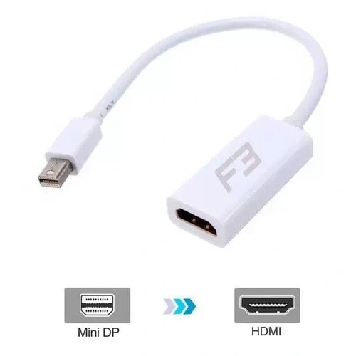 Adaptador Conversor Mini Displayport para Hdmi F3 Jc-mhmi - 259