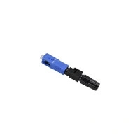 Conector Fast Sc/upc Sm P/ Fibra Optica - Azul