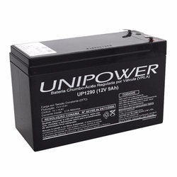 Bateria Unipower Up 1290 12v 9.0ah F187 Nao Automotiva