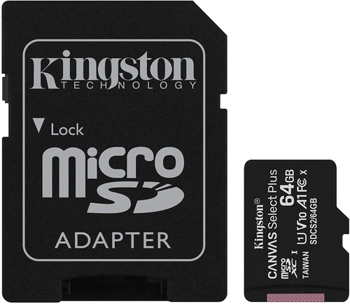 Cartão De Memória Micro SD 64Gb - Kingston