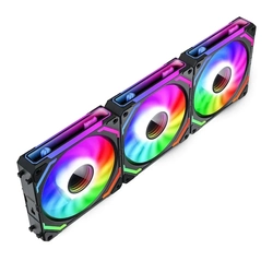 Kit Cooler Gabinete com 3 Fans 120mm Redragon - Gc-f012