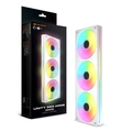Ventoinhas Cougar Unity360-FB ARGB, Kit de 3 Ventoinhas PWM de 120mm, Cabos Integrados, Branco- 3MUN36FA1.0002