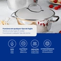 JOGO DE PANELAS COOKWARE ALLEGRA 5PC TRAMONTINA INOX