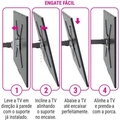 Suporte Articulado Monitor / TV 19 a 56 Multivisão - Stpa50