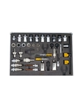 MALETA REPARACAO INJETOR COMMON RAIL 41 PCS COM O TORQUIMETRO DT01-0002A D-TRON