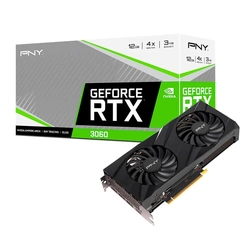 Placa de Vídeo Nvidia 12GB RTX3060 PNY GDDR6 -  VCG306012DFBPB1