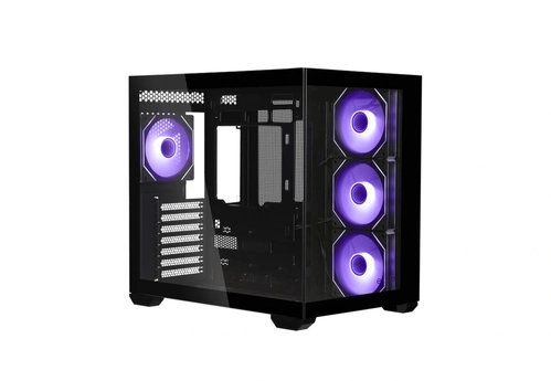 Gabinete Cooler Master Elite 681 Atx Vidro Panoramico 4 Fans Argb Preto    E681-khnn-s00
