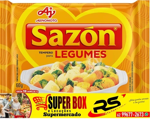 Sazón Tempero Para Legumes 60g