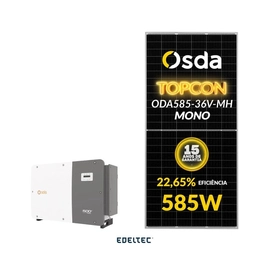 Gerador Edeltec Solar Solis 276,12 Kwp Tri. 800v Fibrometal (250k/585w)