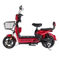 Bicicleta Scooter Eletrica Basket Wx-03 Wehawk 500w Bat 48v 12ah Vermelho bordo