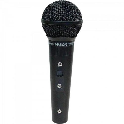 Microfone Vocal Profissional Leson BK Preto Fosco - SM58 P4