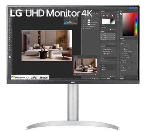 Monitor Lg 27 5ms Ajuste De Altura Ips Ultra Hd - 27up650-w