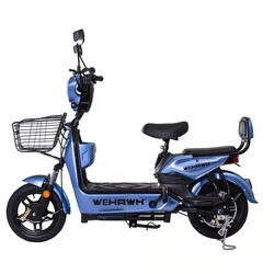 Bicicleta Scooter Eletrica Basket Wx-03 Wehawk 500w Bat 48v 12ah roxo claro