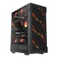 Gabinete Gamer Pcyes Velyr Black Vulcan - Gvlybv