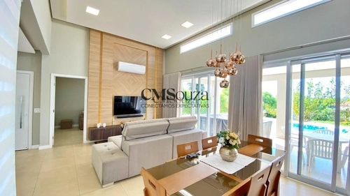 Casa à venda em Londrina, Esperança, com 3 quartos, com 242.02 m², Condomínio Terras de Canaã