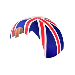 Paralama Traseiro Para Scooter Eletrica Hawk X7/x8 Bandeira England