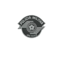 Símbolo da Polícia Militar São Paulo - PMSP (Emborrachado)