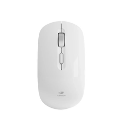 Mouse Sem Fio C3Tech Recarregável Branco - M-W80WH
