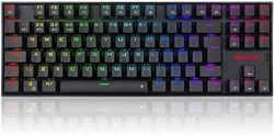 Teclado Mecânico Gamer Redragon Kumara Pro Wireless RGB Black - K552RGB-BRS-B (PT-RED)