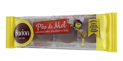Pão De Mel Sabor Chocolate Ao Leite 90g