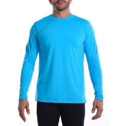 Camiseta Manga Longa Solarpro Uv - Azul Claro (Hard Adventure)
