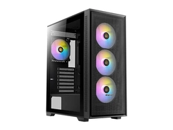 GABINETE GAMER ANTEC AX81 ELITE LATERAL DE VIDRO TEMPERADO MICRO ATX/ATX/ITX/E-ATX 3 FANS RGB - 0-761345-10085-4