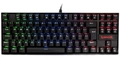 Teclado Mecânico Gamer Redragon Kumara, Anti-Ghosting, RGB, Switch Outemu Brown, ABNT2, Preto, PT - K552RGB-1 (PT-BROWN)