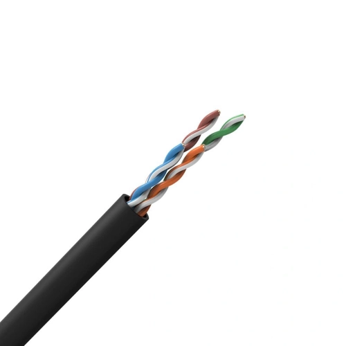 Cabo Lan Furukawa Cat5e 1000m Cmx Preto Indor/outdoor