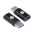 Adaptador Tipo c x Micro Usb b Femea 2.0 - Acmu (5 Unidades)