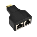 Adaptador Extensor Hdmi 3D 30 Metros Via Cabo de Rede UTP CAT5e e CAT6 RJ45 - AD0233