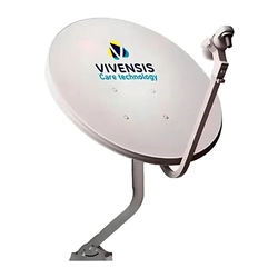 Mini Parabólica Vivensis 60cm Sem Cabo e Lnbf